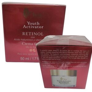 Set 2) RETINOL Face Cream Day Night AVA Youth Activator  Hyaluronic Vitamins C-E
